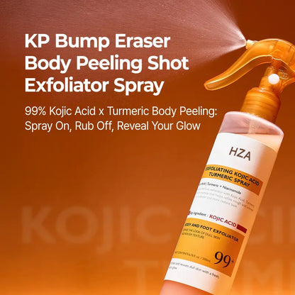 🍊 Kojic Acid Body Peeling Spray – Reveal Smoother, Brighter Skin ✨