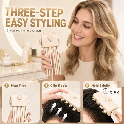 🔥 Wireless Root Lift Styling Comb – Volume Without Teasing