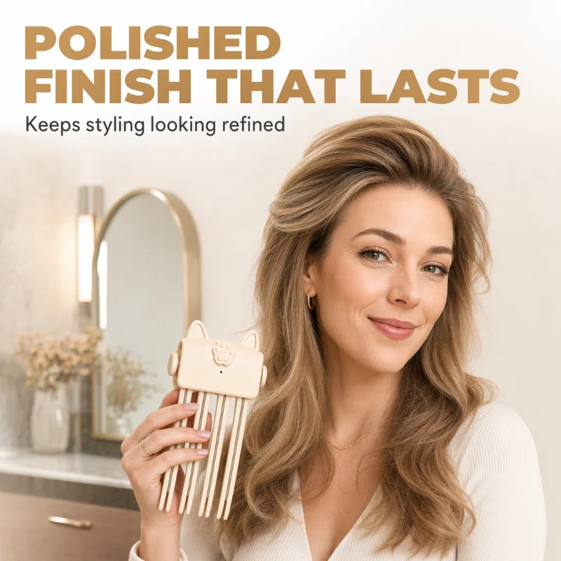 🔥 Wireless Root Lift Styling Comb – Volume Without Teasing