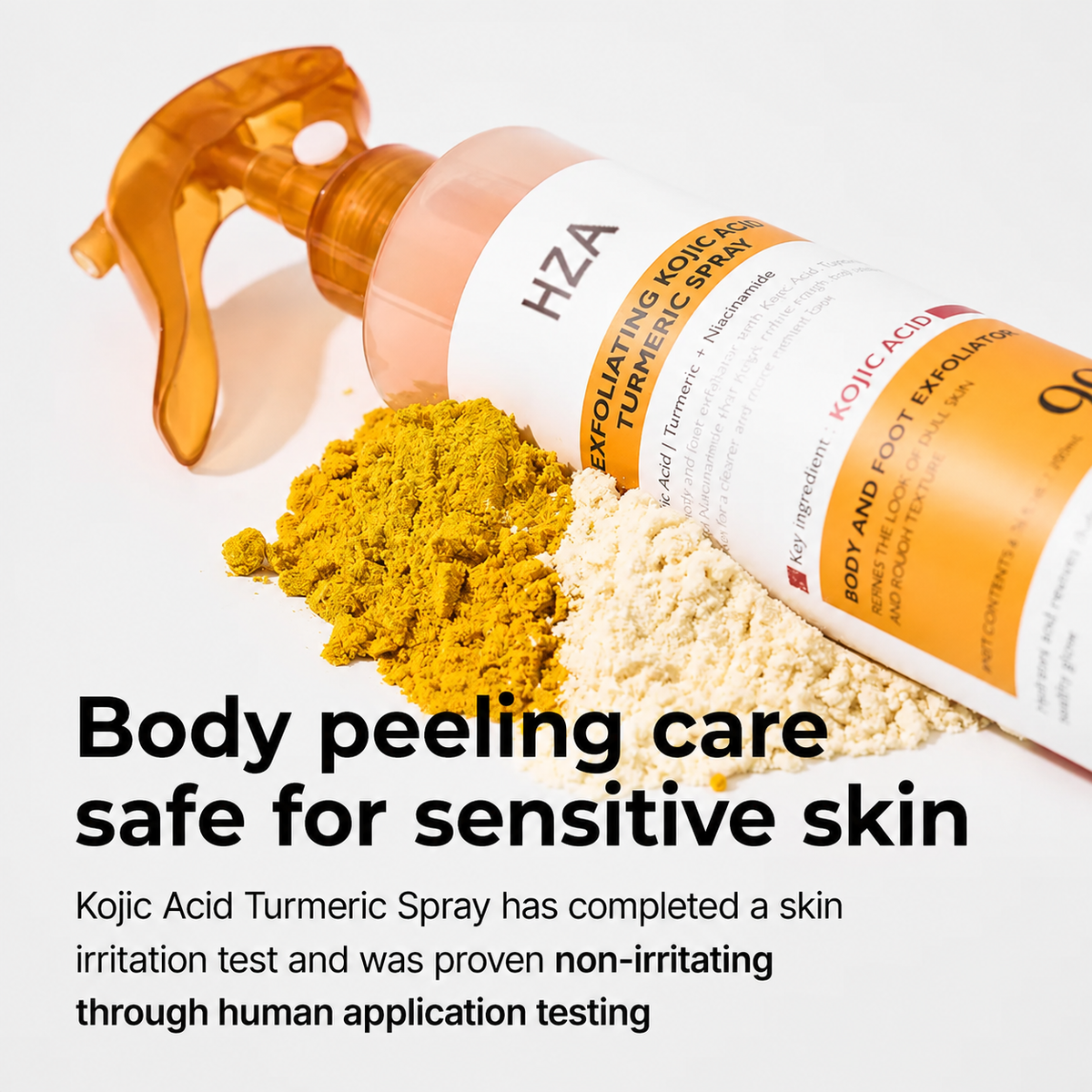 🍊 Kojic Acid Body Peeling Spray – Reveal Smoother, Brighter Skin ✨