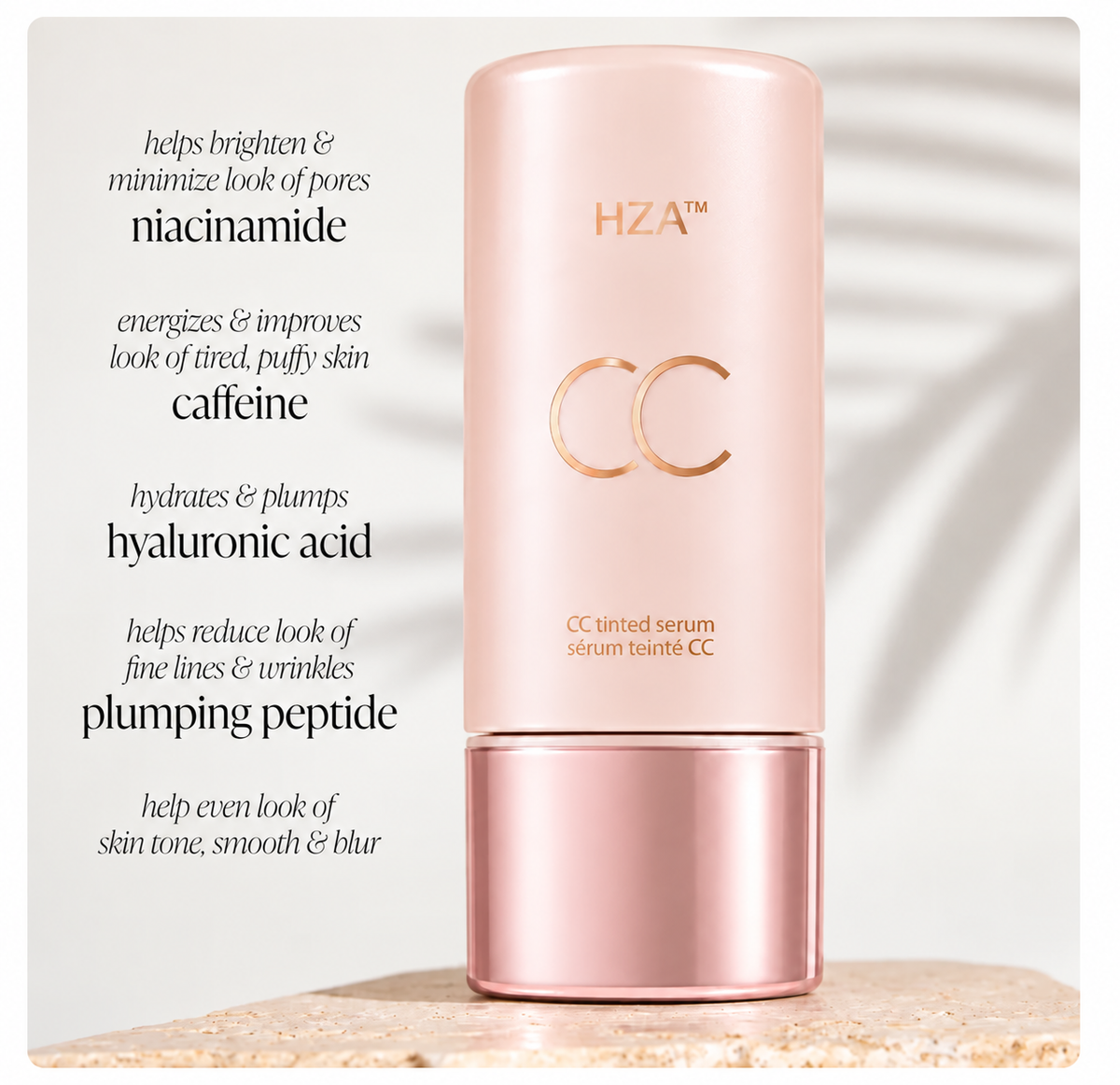 💗 HZA CC Tinted Serum – Smooth, Blur & Even the Look of Skin with Lightweight Coverage